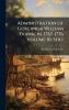 Administration of Governor William Franklin 1767-1776 Volume 10 Ser.1
