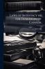 Laws of Intestacy in the Dominion of Canada