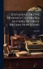 Catalogue Of Five Hundred Celebrated Authors Of Great Britain Now Living
