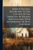 Hebrew Prayers According To The Liturgy Of The Israelites In Poland And Germany With An Improved Tr. By H. Filipowski