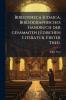 Bibliotheca Judaica Bibliographisches Handbuch der gesammten jÃ¼dischen Literatur Erster Theil