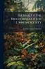 Journal Of The Proceedings Of The Linnean Society