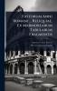 Fastorum Anni Romani ... Reliquiae Ex Marmorearum Tabularum Fragmentis