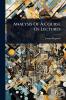 Analysis Of A Course Of Lectures