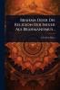 Brahma Oder Die Religion Der Indier Als Brahmanismus...