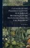 Catalogue Des Plantes CultivÃ(c)es Aux Jardins Botanique Et De Naturalisation De L'ile Bourbon