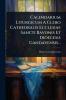 Calendarium Liturgicum A Clero Cathedralis Ecclesiae Sancti Bavonis Et Dioecesis Gandavensis...