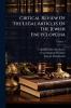 Critical Review Of The Legal Articles Of The Jewish Encyclopedia