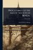 Proceedings of the Asiatic Society of Bengal