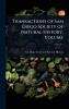 Transactions of San Diego Society of Natural History. Volume