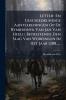 Letter- En Geschiedkundige Aanteekeningen Op De Rymkronyk Van Jan Van Heelu Betreffende Den Slag Van Woreingen In Het Jaar 1288......