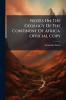 Notes On The Geology Of The Continent Of Africa. Official Copy