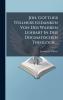 Joh. Gottlieb TÃ¶llners Gedanken Von Der Wahren Lehrart In Der Dogmatischen Theologie...