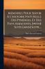 MÃ©moires Pour Servir Ã L'histoire Naturelle Des PyrÃ©nÃ©es Et Des Pays Adjacents. [with] Suite [and] Suppl...