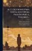 M. T. Ciceronis Pars Tertia Sive Opera Philosophica Volume 1...