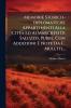 Memorie Storico-diplomatiche Appartenenti Alla CittÃ  Ed Ai Marchesi Di Saluzzo Pubbl. Con Addizioni E Note Da C. Muletti...