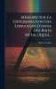 MÃ©moire Sur La DÃ©termination Des Longueurs D'onde Des Raies MÃ©talliques...