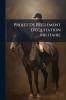 Projet De RÃ¨glement D'Ã©quitation Militaire