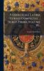 Patrologiae Latina Cursus Completus ... Series Prima Volume 39...