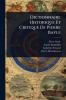 Dictionnaire Historique Et Critique De Pierre Bayle
