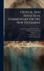 Critical And Exegetical Commentary On The New Testament