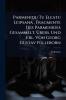 Parmenidu Tu Eleatu Leipsana . Fragmente Des Parmenides Gesammelt Ãbers. Und Erl. Von Georg Gustav FÃ1/4lleborn
