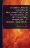 Theatro Critico Universal Ã(TM) Discursos Varios En Todo GÃ(c)nero De Materias Para Desengaño De Errores Comunes 8...