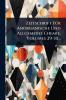 Zeitschrift FÃ1/4r Anorganische Und Allgemeine Chemie Volumes 29-30...