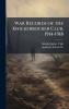 War Records of the Knickerbocker Club 1914-1918