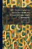 Key to Advanced Tests in German Composition and Grammar