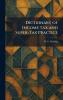Dictionary of Income Tax and Super-Tax Practice