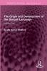The Origin and Development of the Bengali Language