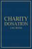 Charity Donation Log Book