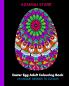 Easter Egg Adult Colouring Book