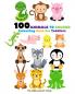 100 Animals To Colour - Animal Colouring Book