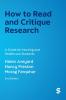 How to Read and Critique Research