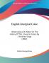 English Liturgical Color