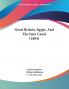 Great Britain Egypt And The Suez Canal (1884)
