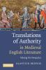 Translations of Authority in Medieval English Literature