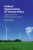 Political Opportunities for Climate Policy