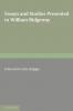 Essays and Studies Presented to William Ridgeway