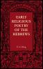 Early Religious Poetry of the Hebrews