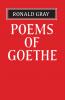 Poems of Goethe