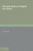 The Early History of English Poor Relief