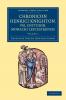 Chronicon Henrici Knighton Vel Cnitthon Monachi Leycestrensis - Volume 1