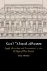Kant's Tribunal of Reason