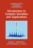 Introduction to Complex Variables and Applications