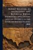 Report Relating to the Registry and Return of Births Marriages and Deaths and of Divorce in the State of Rhode Island. 1858