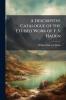 A Descriptive Catalogue of the Etched Work of F. S. Haden