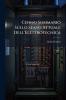 Cenno Sommario Sullo Stato Attuale Dell'Elettrotecnica